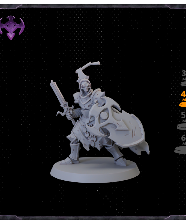 Broken Anvil Miniatures - BA PRESALE Rivenstone - Risen - Knight of the Exiled Order Hero Expansion 02/00/2023