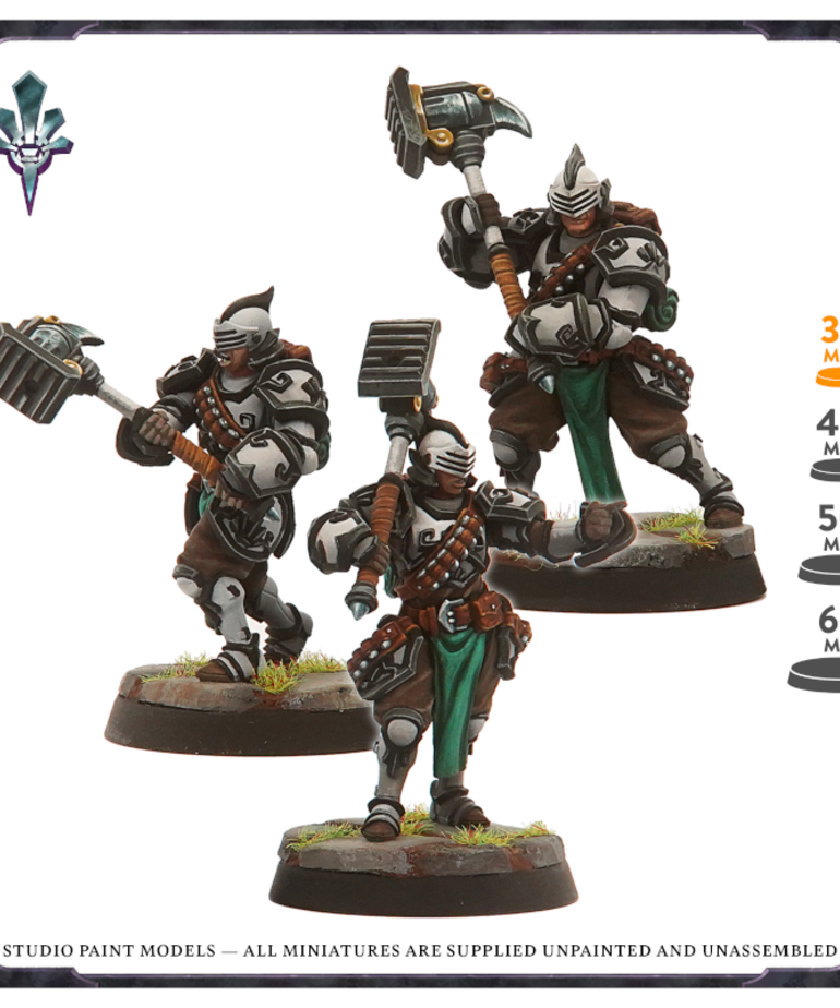 Broken Anvil Miniatures - BA PRESALE Rivenstone - Shattered Empire - Warden - Muster Expansion 02/00/2023