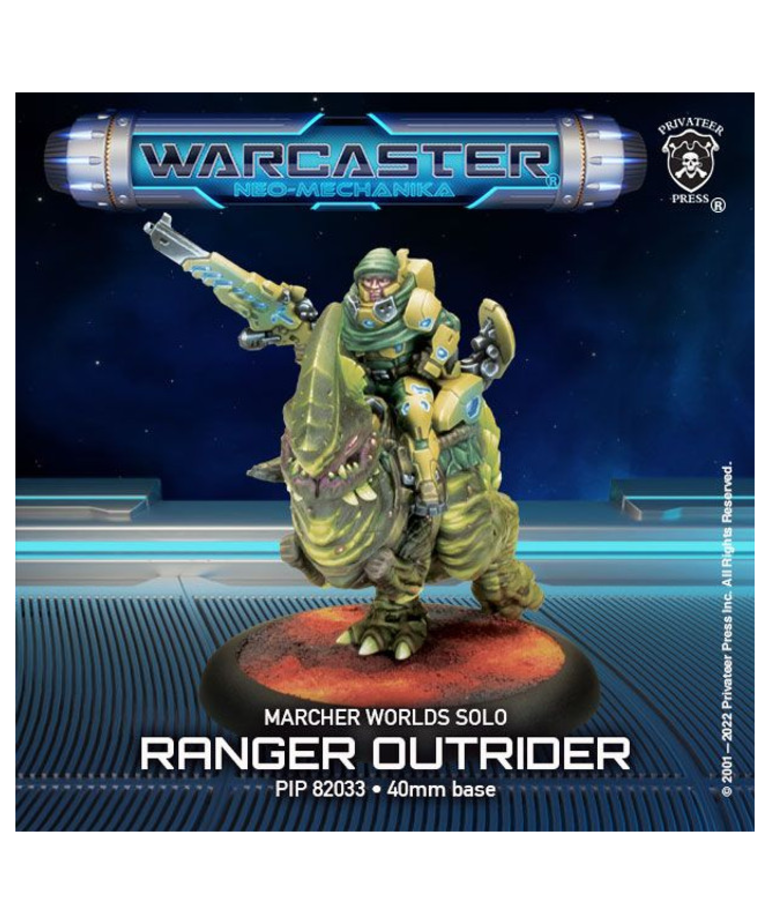 Privateer Press - PIP Warcaster: Neo Mechanika - Marcher Worlds - Ranger Outrider - Solo