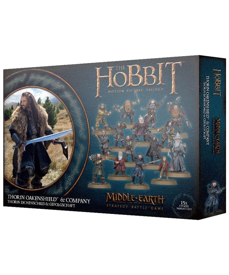 Games Workshop - GAW Middle-Earth: The Hobbit - Thorin Oakenshield & Company