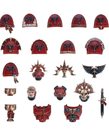 Games Workshop - GAW Warhammer 40K - Blood Angels - Upgrade Pack