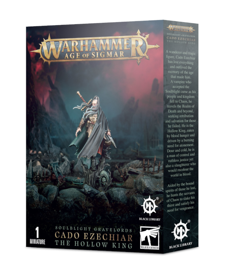Games Workshop - GAW Warhammer: Age of Sigmar - Soulblight Gravelords - Cado Ezechiar, The Hollow King