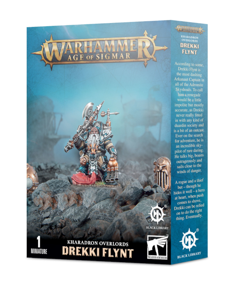 Games Workshop - GAW Warhammer: Age of Sigmar - Kharadron Overlords - Drekki Flynt