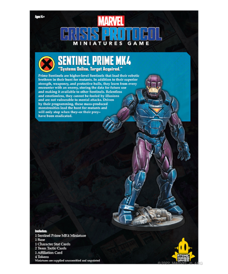 Atomic Mass Games - AMG Marvel: Crisis Protocol - Sentinel Prime MK4