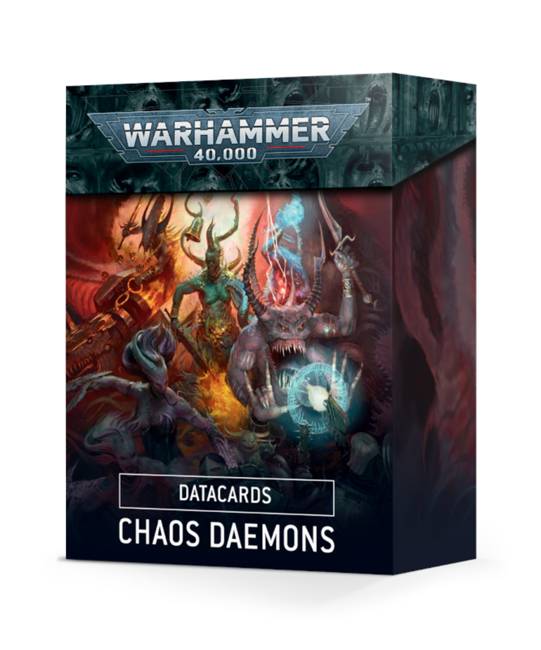 Games Workshop - GAW Warhammer: Underwolds - Datacards: Chaos Daemons