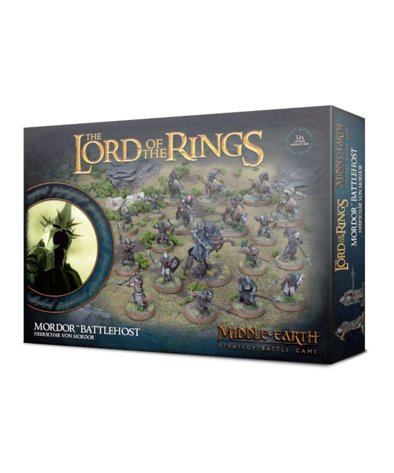 Games Workshop - GAW Middle-Earth: The Lord of the Rings - Mordor Battlehost