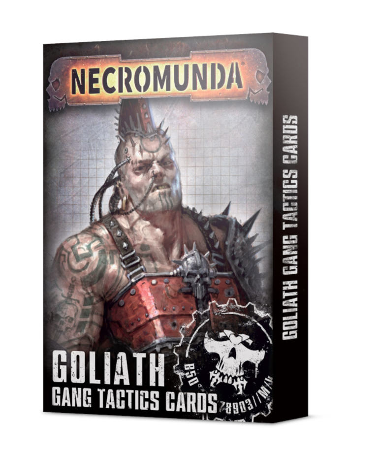 Games Workshop - GAW Necromunda - Goliath Gang Tactics Cards