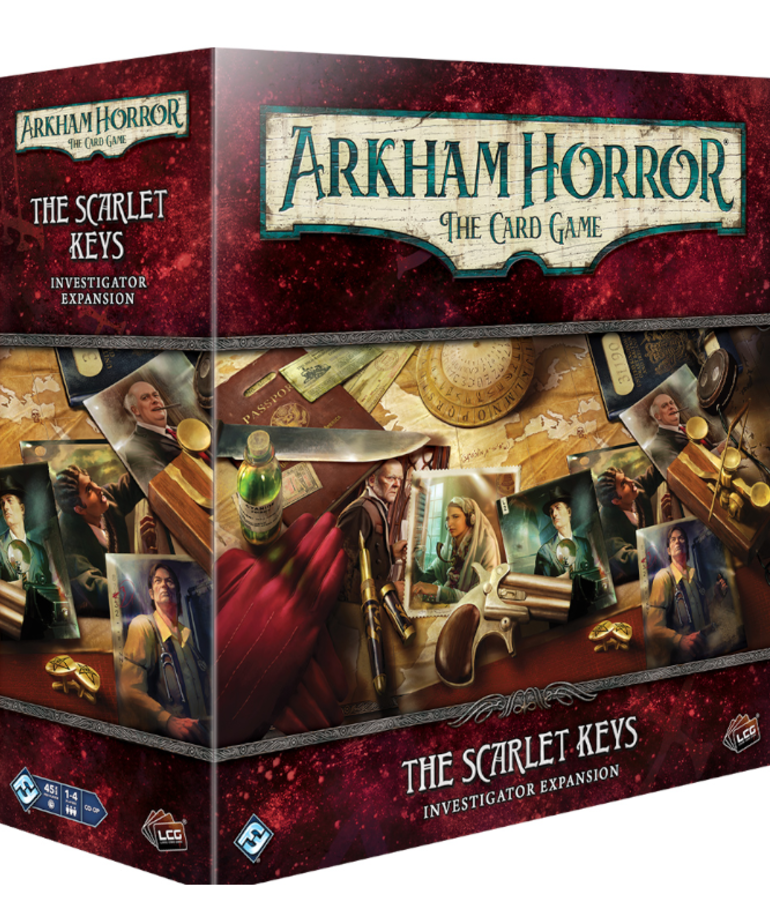 Fantasy Flight Games - FFG Arkham Horror: The Card Game - The Scarlet Keys Investigator Expansion