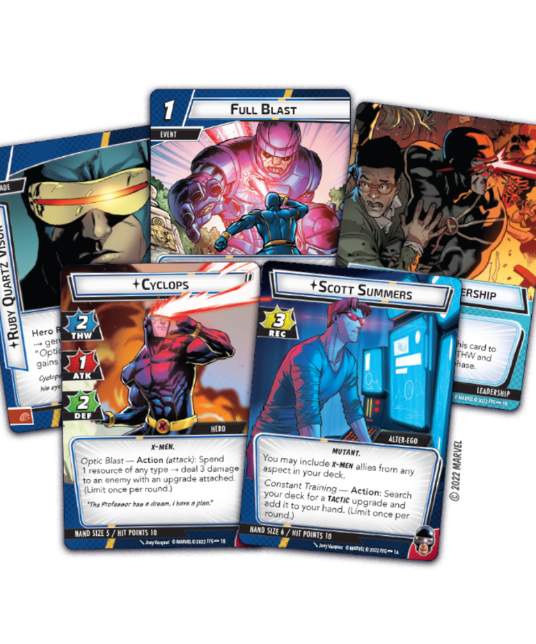Fantasy Flight Games - FFG Marvel Champions: The Card Game - Cyclops Hero Pack