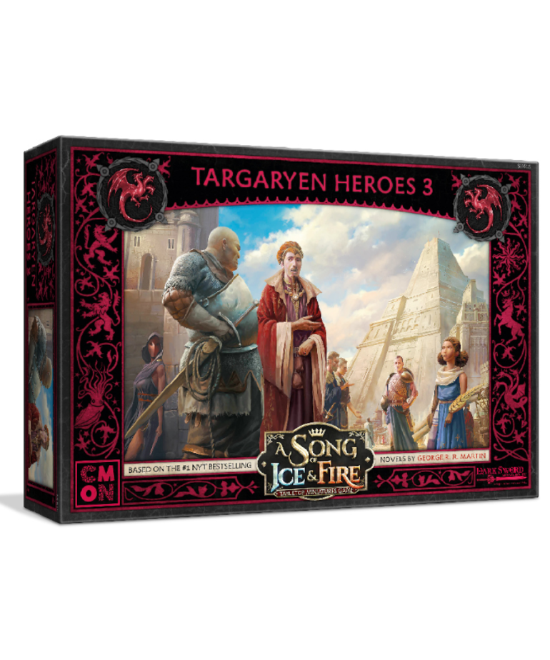CMON A Song of Ice & Fire: The Miniatures Game - Targaryen Heroes 3