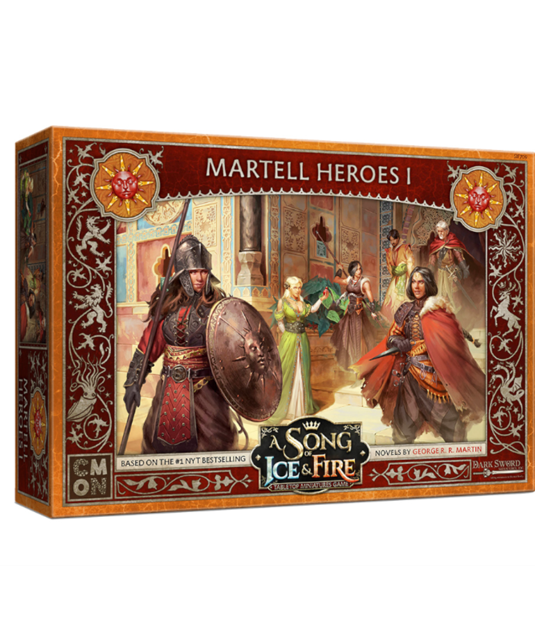 CMON A Song of Ice & Fire: The Miniatures Game - Martell Heroes 1