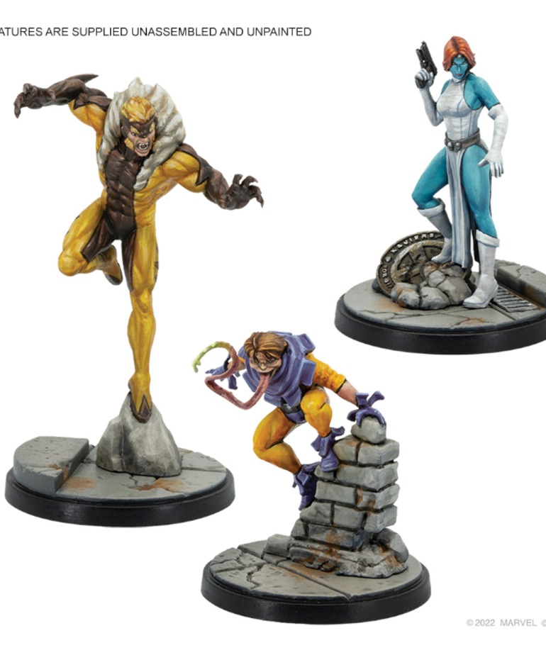 Atomic Mass Games - AMG Marvel: Crisis Protocol - Brotherhood of Mutants Affiliation Pack