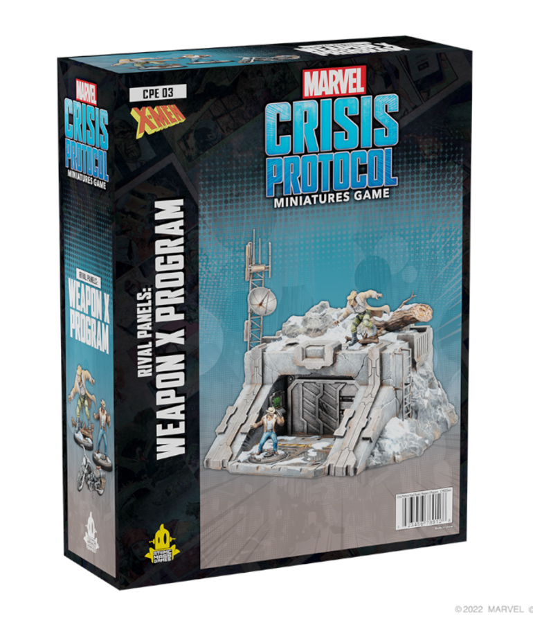 Atomic Mass Games - AMG Marvel: Crisis Protocol - Rivals Panels - Weapon X Program