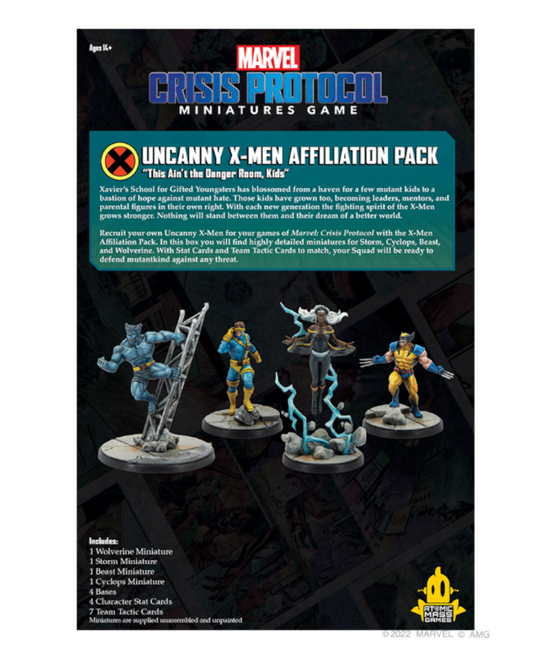 Atomic Mass Games - AMG Marvel: Crisis Protocol - Uncanny X-Men Affiliation Pack