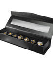 Ultra-PRO - ULP Ultra-Pro: D&D - Heavy Metal Dice - Polyhedral 7-Die Set - Realmspace RPG Set