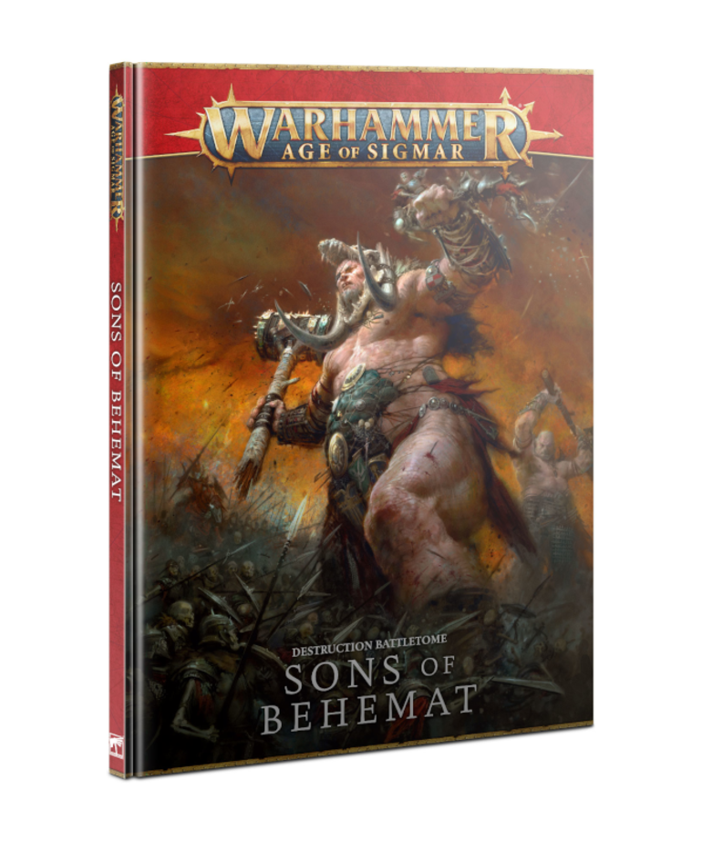 Games Workshop - GAW Warhammer: Age of Sigmar - Destruction Battletome - Sons of Behemat