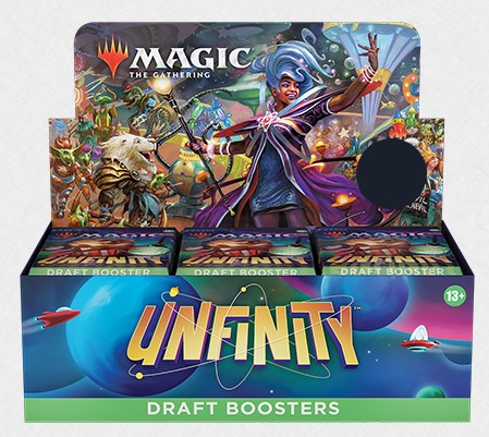 Unfinity Draft Booster Boxes for Magic: The Gathering