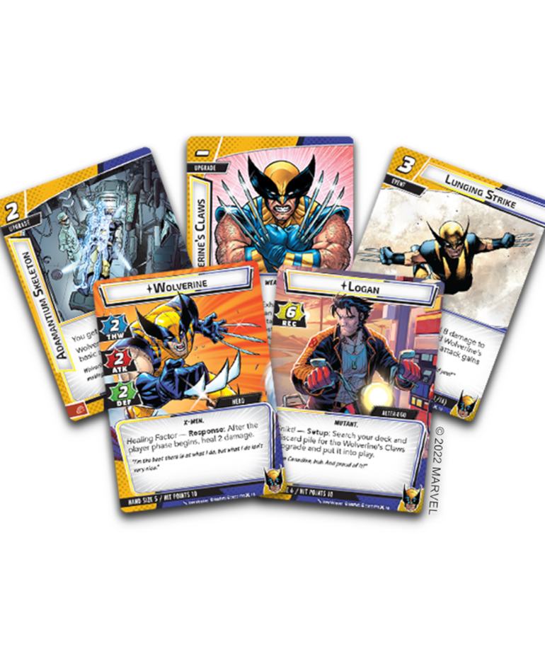 Fantasy Flight Games - FFG Marvel Champions: The Card Game - Wolverine Hero Pack