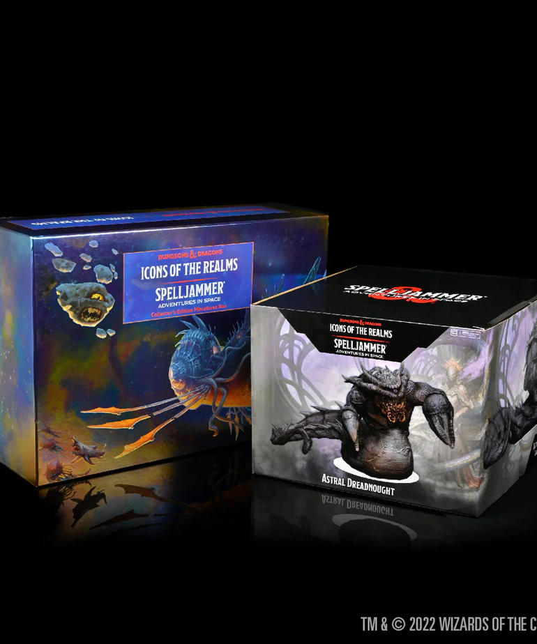 WizKids - WZK D&D: Icons of the Reams - Wave 24 - Spelljammer: Adventures in Space - Collector's Edition Box