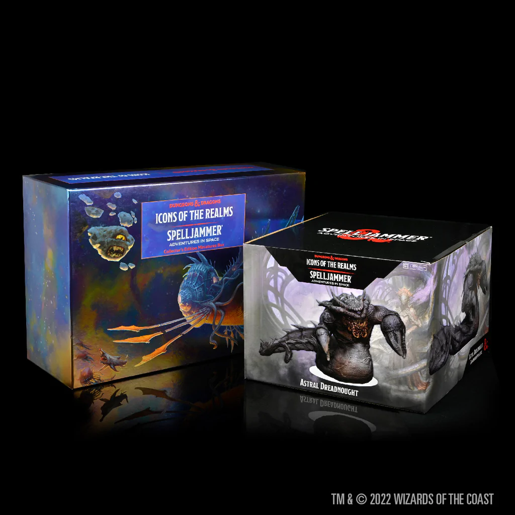 spelljammer booster box D&D Icons of the Realms: Spelljammer: Adventures In Space 5 Medium or Small figures. 401 Games Canada - Dungeons