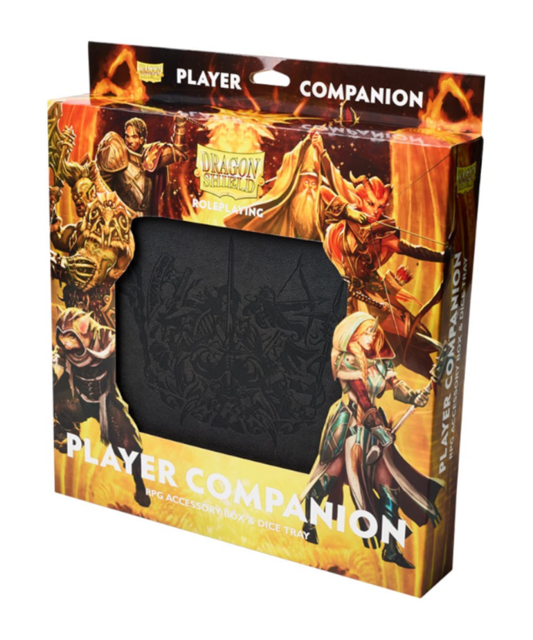 Arcane Tinmen - ATM Dragon Shield - RPG Player Companion - Iron Grey