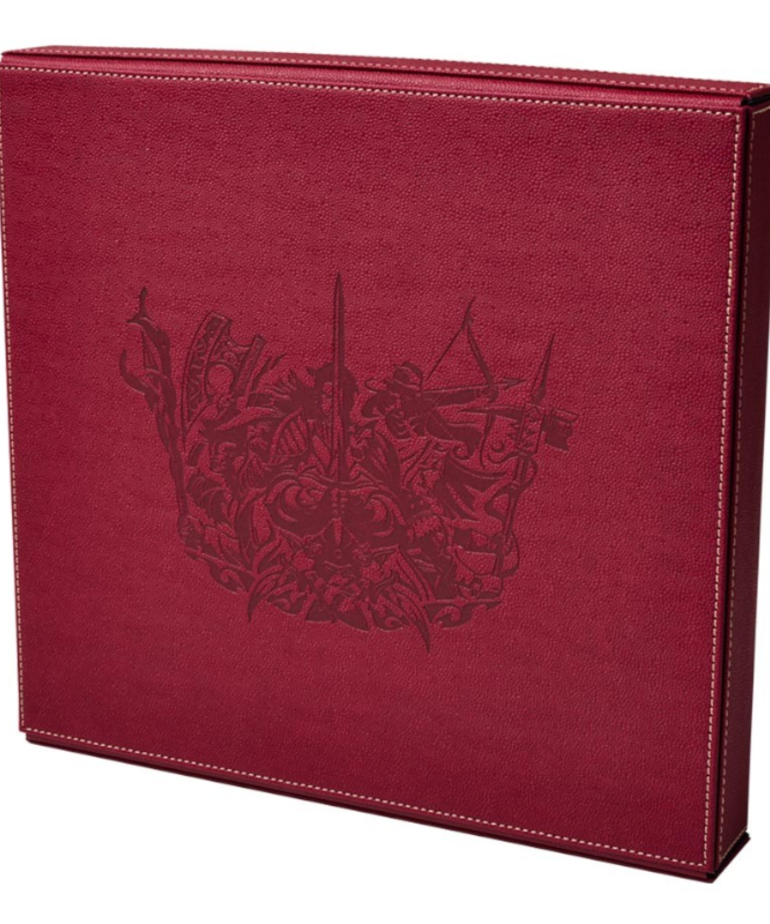 Arcane Tinmen - ATM Dragon Shield - RPG Player Companion - Blood Red