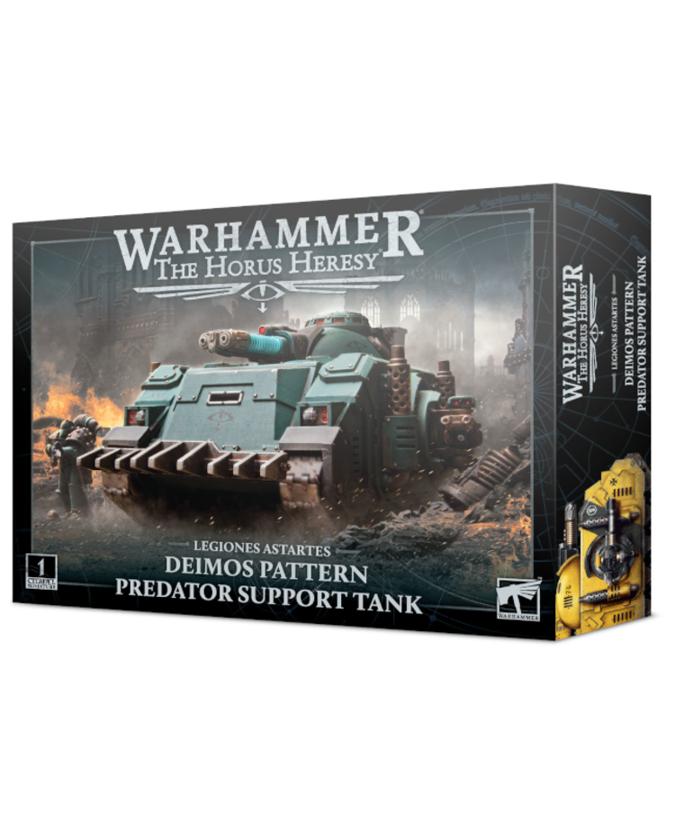 Games Workshop - GAW Warhammer: The Horus Heresy - Legiones Astartes - Deimos Pattern Predator Support Tank