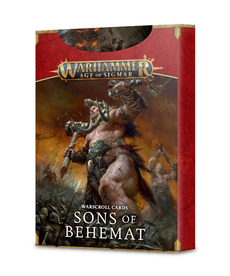 Games Workshop - GAW Warscroll Cards - Sons of Behemat