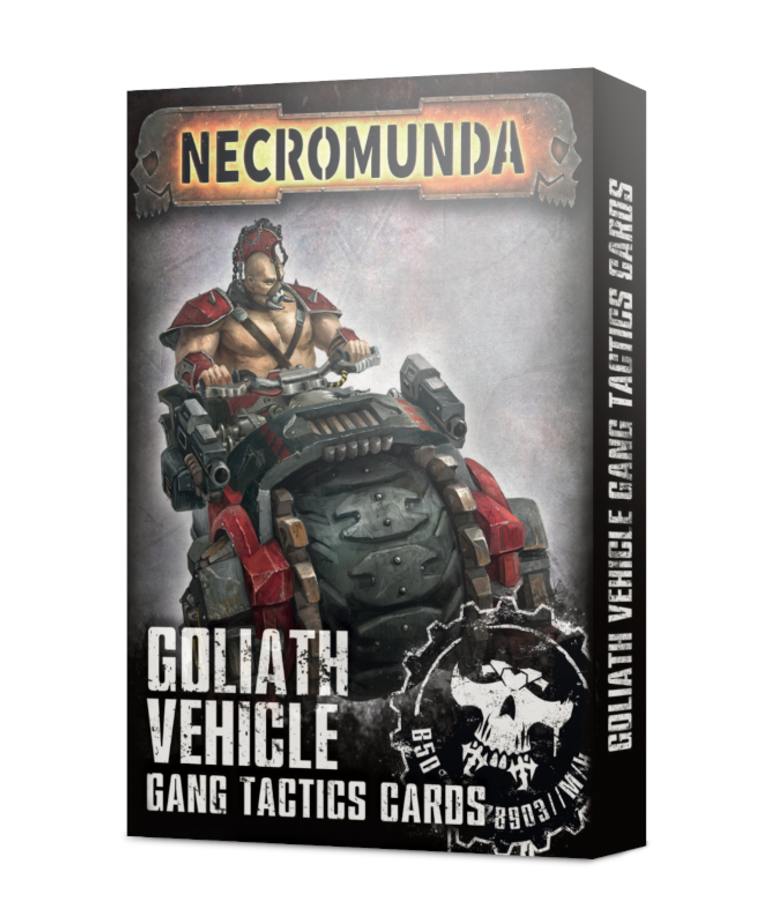 Games Workshop - GAW Necromunda - Goliath Vehicle Gang Tactics Cards