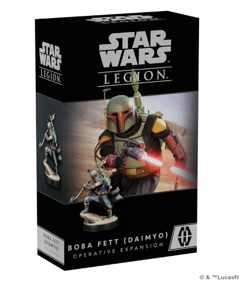 Atomic Mass Games - AMG Star Wars: Legion - Boba Fett (Daimyo) - Operative Expansion