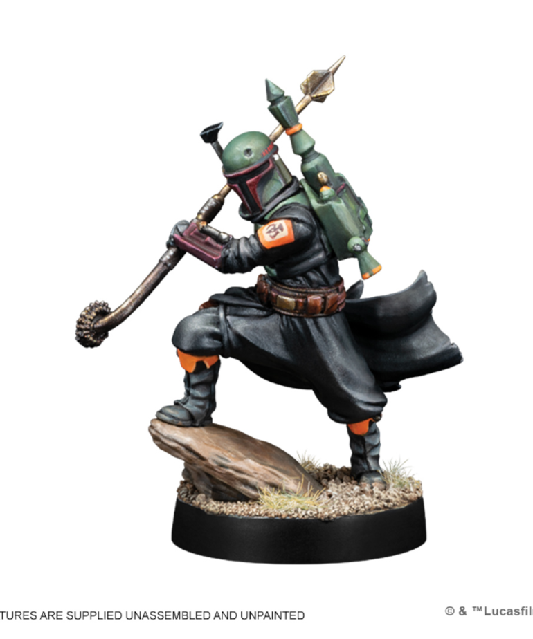 Atomic Mass Games - AMG Star Wars: Legion - Boba Fett (Daimyo) - Operative Expansion