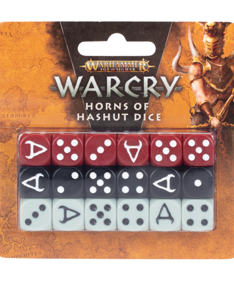 Games Workshop - GAW Warhammer Age of Sigmar: Warcry - Horns of Hashut Dice