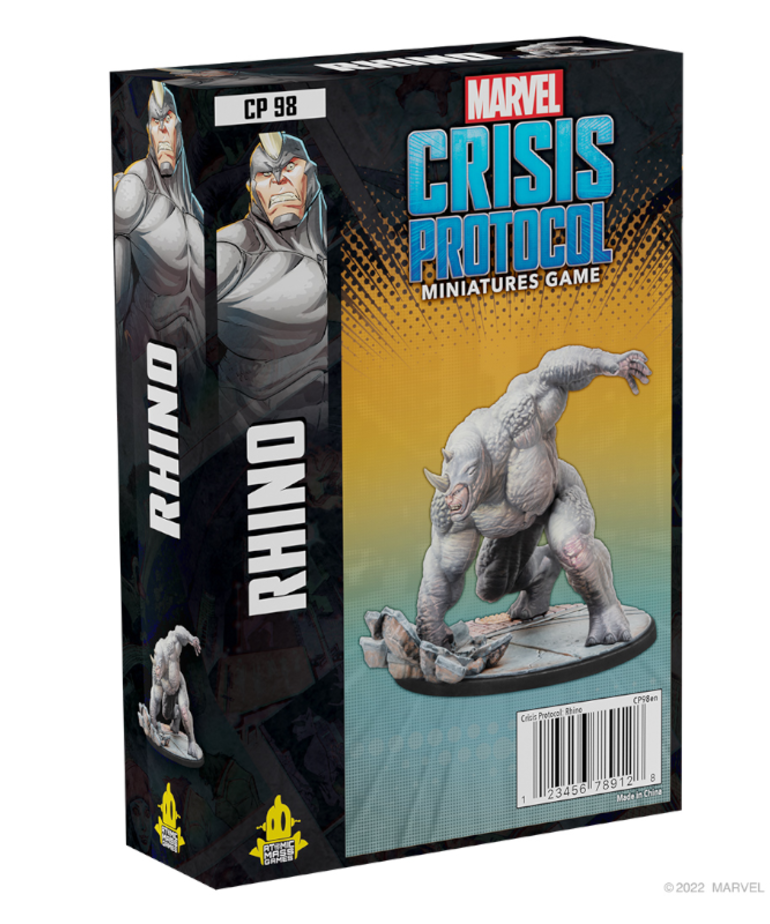 Atomic Mass Games - AMG Marvel: Crisis Protocol - Rhino - Character Pack