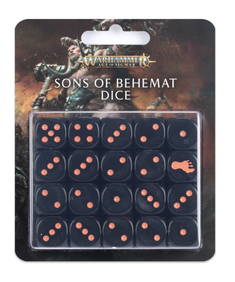 Games Workshop - GAW Warhammer: Ages of Sigmar - Sons of Behemat Dice