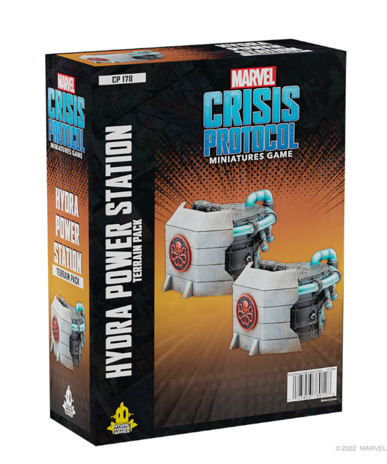 Atomic Mass Games - AMG Marvel: Crisis Protocol - Hydra Power Station - Terrain Pack