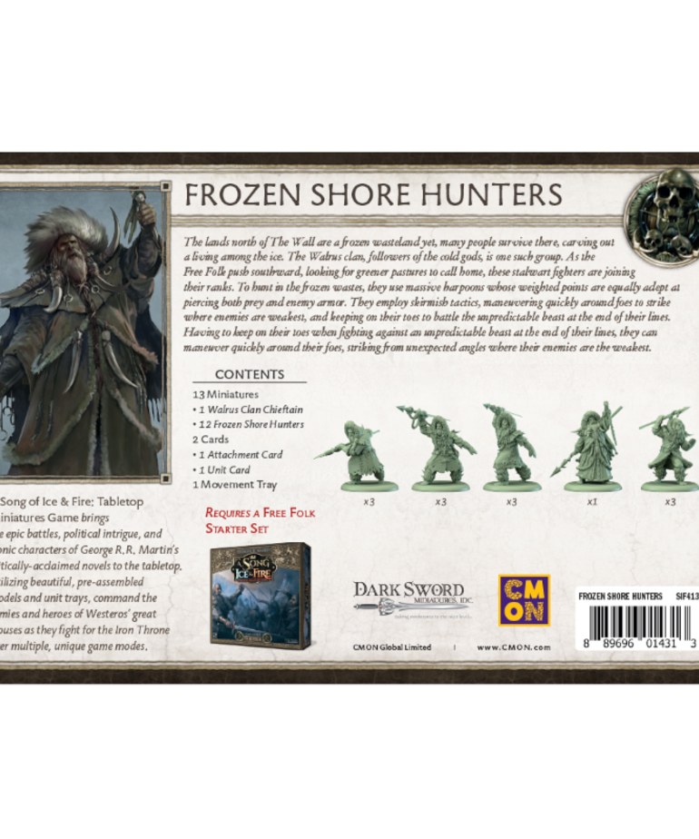 CMON CLEARANCE - A Song of Ice & Fire: The Miniatures Game - Frozen Shore Hunters