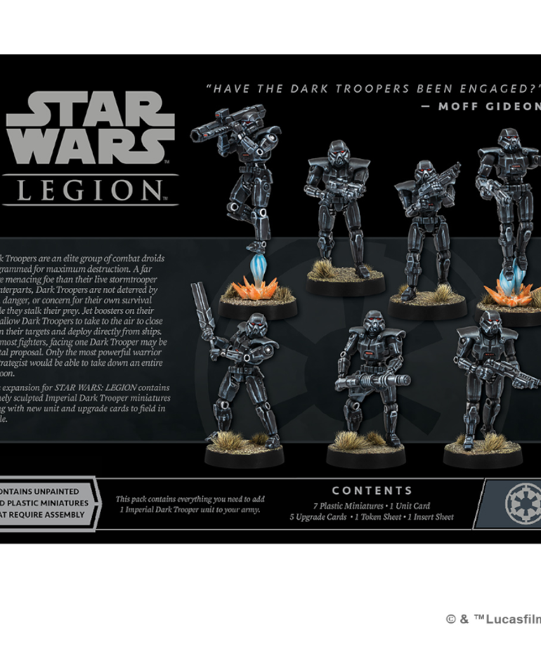 Atomic Mass Games - AMG Star Wars: Legion - Dark Troopers - Unit Expansion