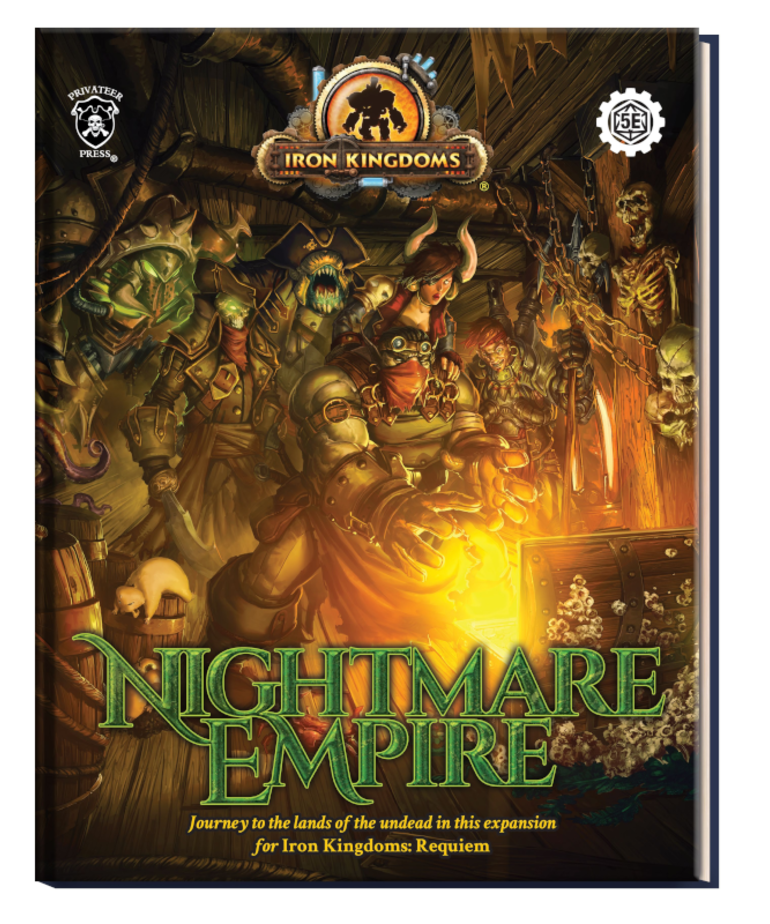 Privateer Press - PIP Iron Kingdoms - Roleplaying Game - Requiem - Nightmare Empire