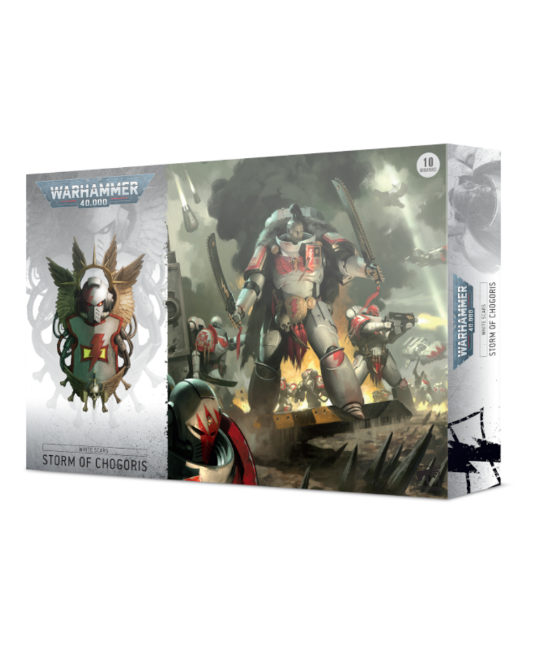 Games Workshop - GAW Warhammer 40K - White Scars - Storm of Chogoris Battleforce