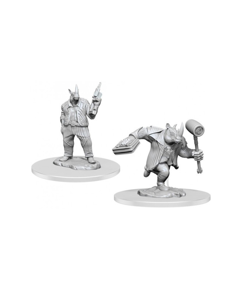 WizKids - WZK CLEARANCE - Magic: The Gathering Unpainted Miniatures - Wave 6 - Freelance Muscle & Rhox Pummeler