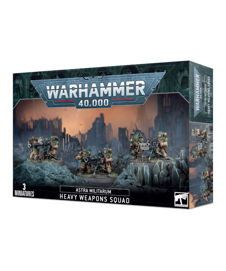 Games Workshop - GAW Warhammer 40K - Astra Militarum - Heavy Weapons Squad