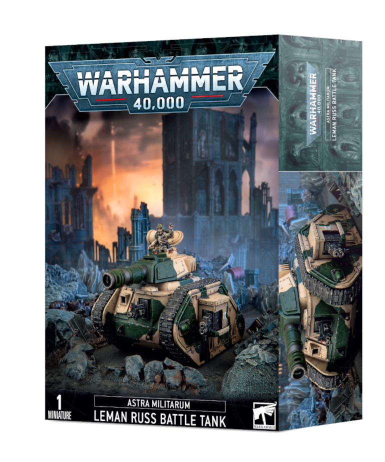 Games Workshop - GAW Warhammer 40K - Astra Militarum - Leman Russ Battle Tank