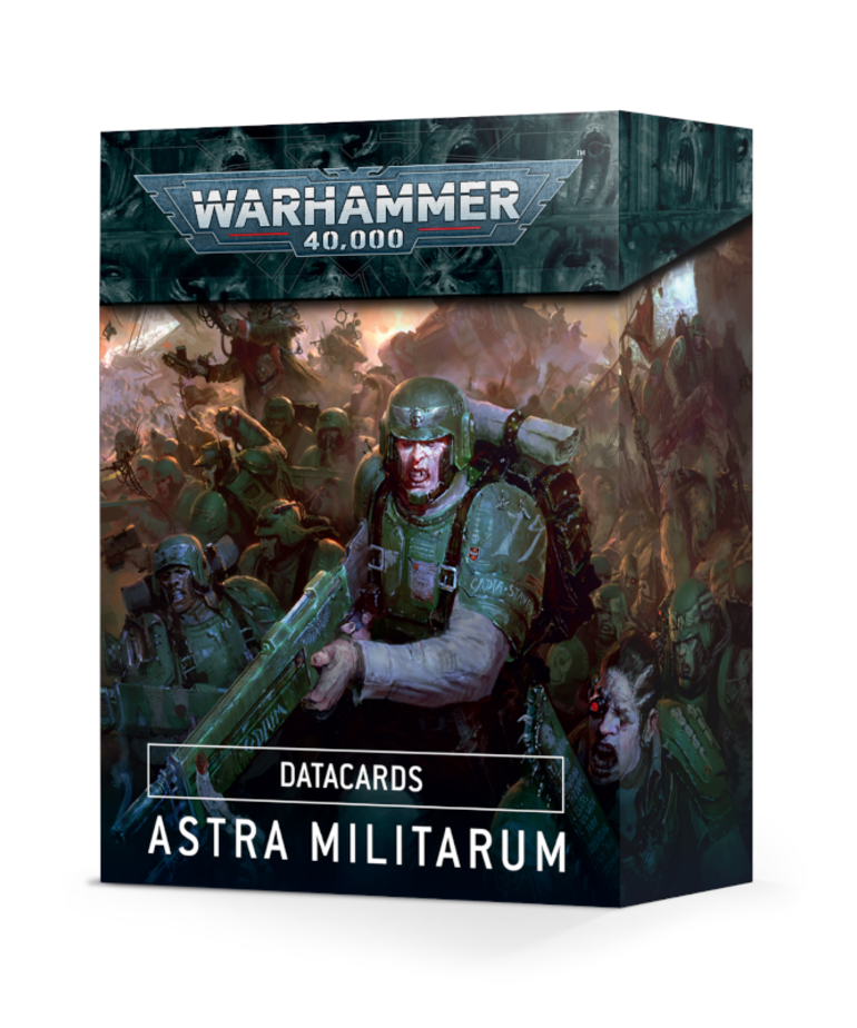 Games Workshop - GAW Warhammer 40K - Datacards - Astra Miliatrum