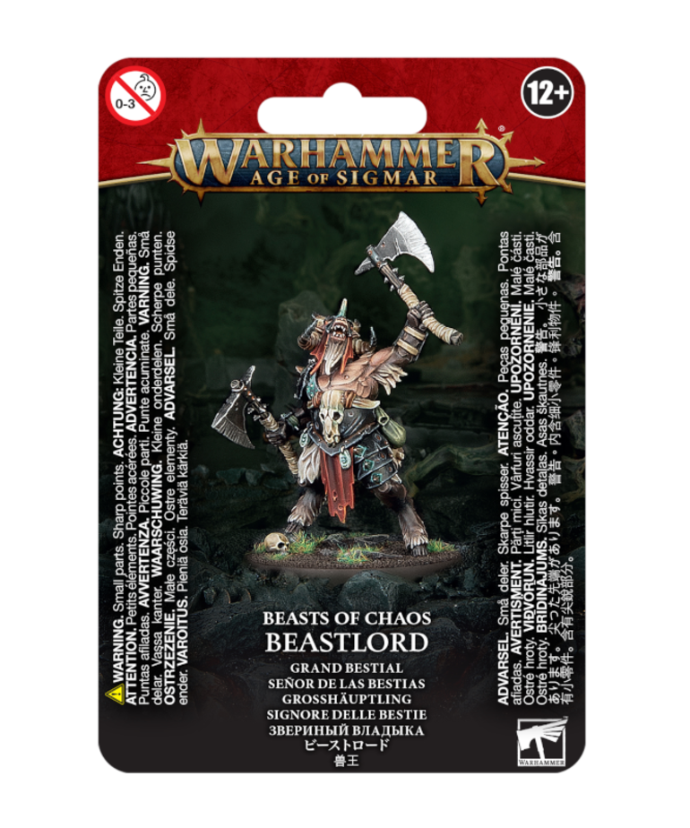 Games Workshop - GAW Warhammer: Age of Sigmar - Beasts of Chaos - Beastlord