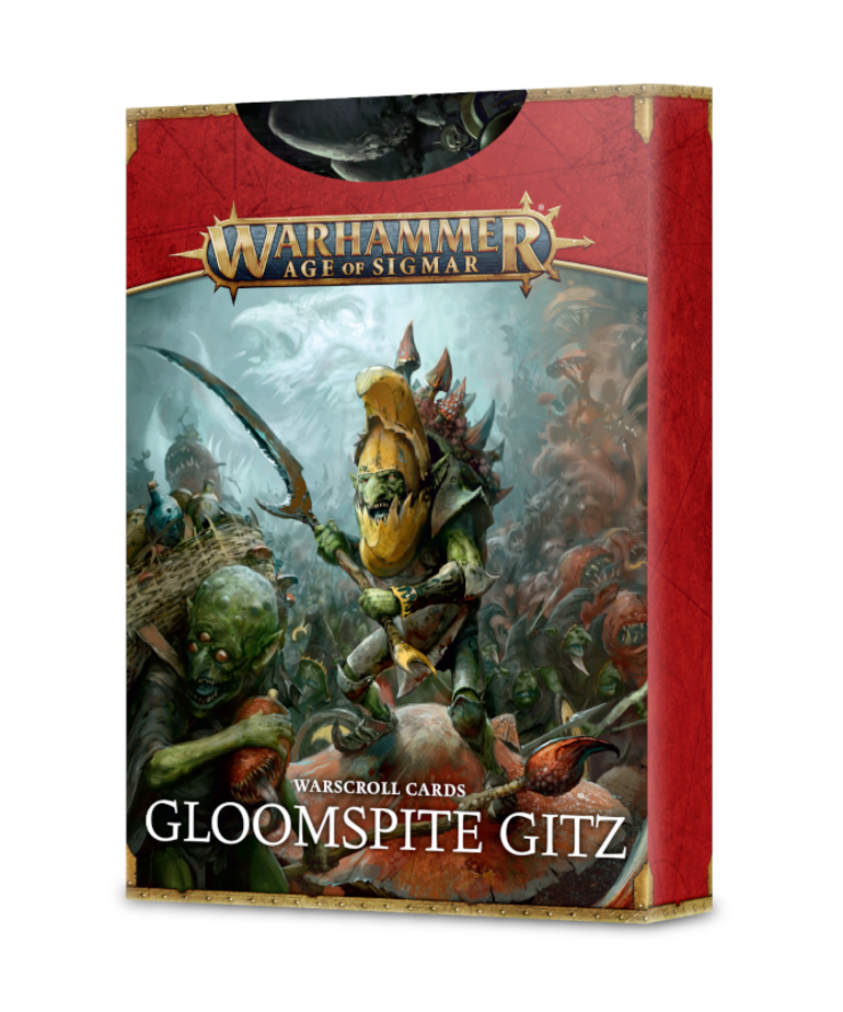 Games Workshop - GAW Warhammer: Age of Sigmar - Warscroll Cards: Gloomspite Gitz