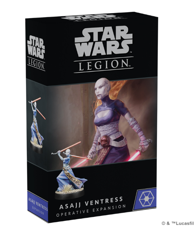 Atomic Mass Games - AMG Star Wars: Legion - Asajj Ventress - Operative Expansion