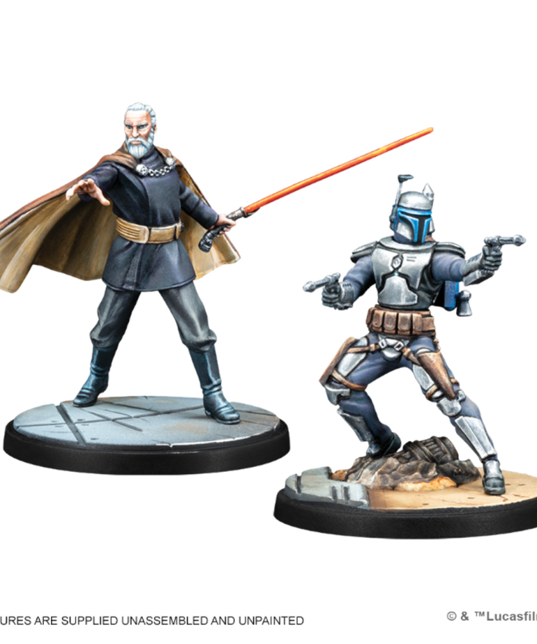 Atomic Mass Games - AMG Star Wars: Shatterpoint - Twice the Pride: Count Dooku Squad Pack