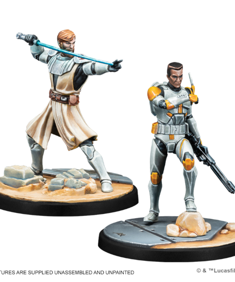 Atomic Mass Games - AMG Star Wars: Shatterpoint - Hello There: General Obi-Wan Kenobi Squad Pack