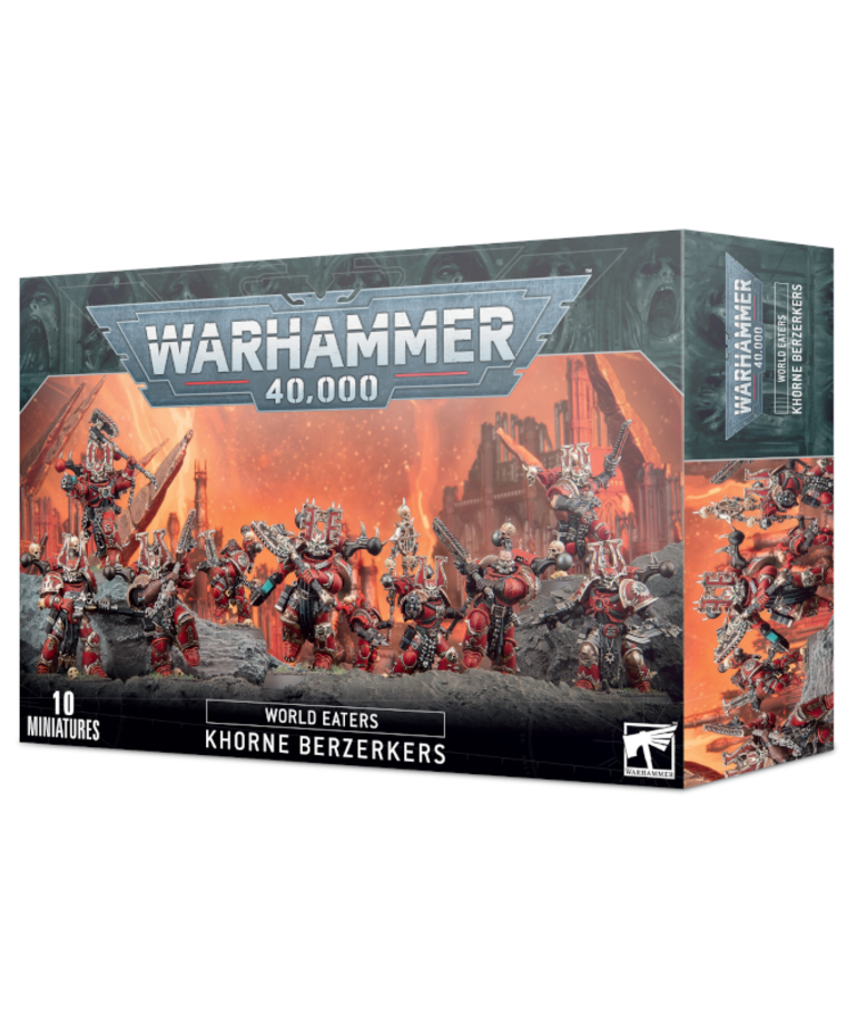 Games Workshop - GAW Warhammer 40K - World Eaters - Khorne Berserkers