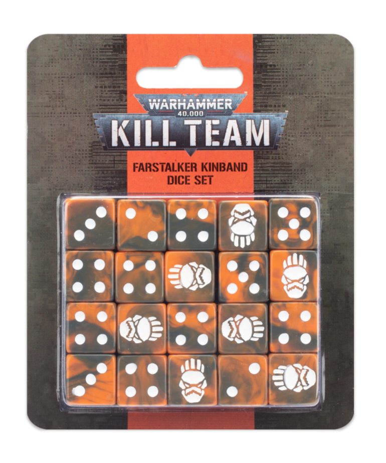 Games Workshop - GAW Warhammer 40K: Kill Team - Farstalker Kinband Dice